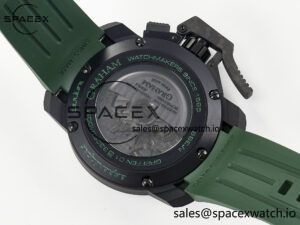 Chronofighter Superlight JKF 1:1 Best Edition on Green Rubber Strap A7750 - Image 17