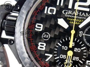 Chronofighter Superlight JKF 1:1 Best Edition on Orange Rubber Strap A7750 - Image 12
