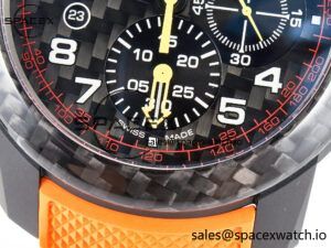Chronofighter Superlight JKF 1:1 Best Edition on Orange Rubber Strap A7750 - Image 13