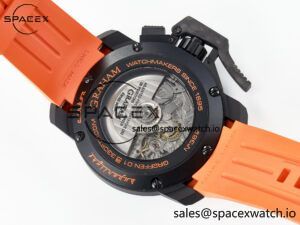 Chronofighter Superlight JKF 1:1 Best Edition on Orange Rubber Strap A7750 - Image 17