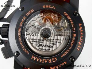 Chronofighter Superlight JKF 1:1 Best Edition on Orange Rubber Strap A7750 - Image 18