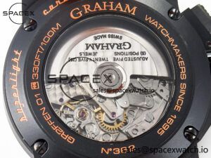 Chronofighter Superlight JKF 1:1 Best Edition on Orange Rubber Strap A7750 - Image 20