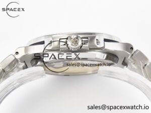 Nautilus Jumbo 5711 JJF 1:1 Best Edition Black Textured Dial On SS Bracelet A324 V3 - Image 13