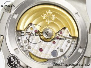 Nautilus Jumbo 5711 JJF 1:1 Best Edition Black Textured Dial On SS Bracelet A324 V3 - Image 19
