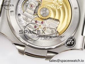 Nautilus Jumbo 5711 JJF 1:1 Best Edition Black Textured Dial On SS Bracelet A324 V3 - Image 18