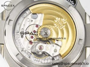 Nautilus Jumbo 5711 JJF 1:1 Best Edition Black Textured Dial On SS Bracelet A324 V3 - Image 16