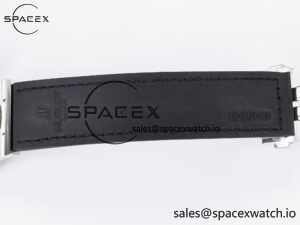 Classic Fusion 38mm SS JJF 1:1 Best Edition Gray Dial on Black Gummy Leather Strap - Image 25