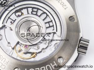 Classic Fusion 42mm SS JJF 1:1 Best Edition White Dial on Black Gummy Leather Strap - Image 19