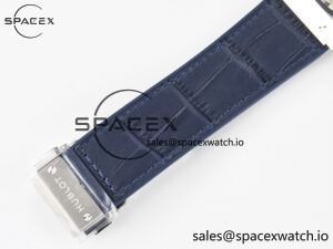 Classic Fusion 42mm SS JJF 1:1 Best Edition Blue Dial on Blue Gummy Leather Strap - Image 21