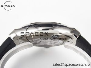Classic Fusion 42mm SS JJF 1:1 Best Edition Green Dial on Green Gummy Leather Strap - Image 13