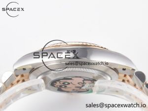 DateJust 41 126331 ARF 1:1 Best Edition 904L Steel Silver Dial on SS/RG Jubilee Bracelet SH3235(Gain Weight) - Image 13