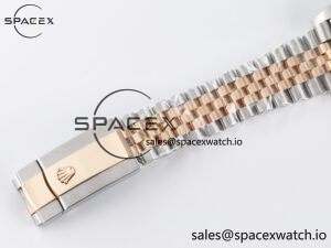 DateJust 41 126331 ARF 1:1 Best Edition 904L Steel Silver Dial on SS/RG Jubilee Bracelet SH3235(Gain Weight) - Image 26