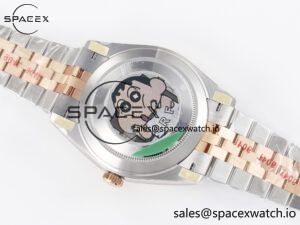 DateJust 41 126331 ARF 1:1 Best Edition 904L Steel Silver Dial on SS/RG Jubilee Bracelet SH3235(Gain Weight) - Image 16