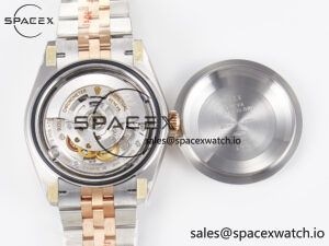 DateJust 41 126331 ARF 1:1 Best Edition 904L Steel Silver Dial on SS/RG Jubilee Bracelet SH3235(Gain Weight) - Image 17