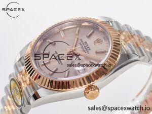 DateJust 41 126331 ARF 1:1 Best Edition 904L Steel RG Dial on SS/RG Jubilee Bracelet SH3235(Gain Weight) - Image 5