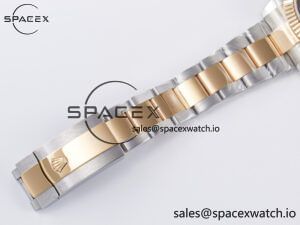 DateJust 41 126331 ARF 1:1 Best Edition 904L Steel Silver Dial on SS/RG Oyster Bracelet SH3235（Gain Weight） - Image 26
