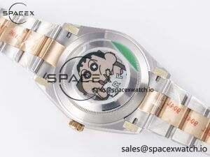 DateJust 41 126331 ARF 1:1 Best Edition 904L Steel Silver Dial on SS/RG Oyster Bracelet SH3235（Gain Weight） - Image 16