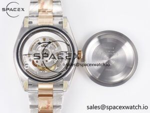 DateJust 41 126331 ARF 1:1 Best Edition 904L Steel Silver Dial on SS/RG Oyster Bracelet SH3235（Gain Weight） - Image 17