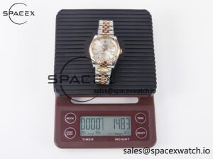 DateJust 41 126331 ARF 1:1 Best Edition 904L Steel Silver Dial on SS/RG Jubilee Bracelet SH3235(Gain Weight) - Image 35