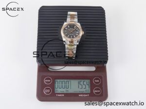 DateJust 41 126331 ARF 1:1 Best Edition 904L Steel Gray Textured Dial on SS/RG Oyster Bracelet SH3235(Gain Weight) - Image 35