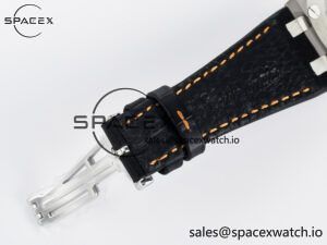 Royal Oak Offshore 42mm Volcano TKF Best Edition Black Dial on Black Leather Strap A7750 - Image 20