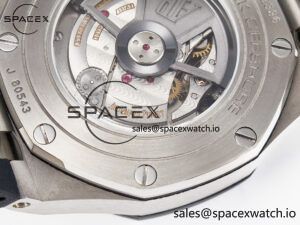 Royal Oak Offshore 44mm Black Ceramic SS TKF 1:1 Best Edition Black/White Dial on Black Rubber Strap A3126 - Image 20