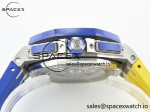 Royal Oak Offshore 44mm SS TKF 1:1 Best Edition Blue/Yellow Dial on Blue/Yellow Rubber Strap A3126 $558.00 - Image 15