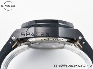 Royal Oak Offshore 44mm Black Ceramic RG TKF 1:1 Best Edition Gray Dial on Black Rubber Strap A3126 - Image 14