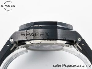 Royal Oak Offshore 44mm Black Ceramic SS TKF 1:1 Best Edition Gray Dial on Black Rubber Strap A3126 - Image 14