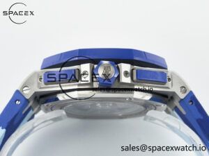 Royal Oak Offshore 44mm SS TKF 1:1 Best Edition Blue Dial on Blue Camou Rubber Strap A3126 - Image 15