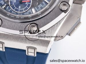 Royal Oak Offshore Schumacher SS TKF Best Edition Gray/Blue Dial on Blue Rubber Strap A3126 - Image 14