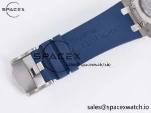Royal Oak Offshore Schumacher SS TKF Best Edition Gray/Blue Dial on Blue Rubber Strap A3126 - Image 26