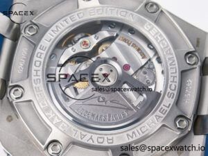 Royal Oak Offshore Schumacher SS TKF Best Edition Gray/Blue Dial on Blue Rubber Strap A3126 - Image 19