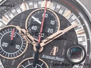 Royal Oak Offshore Schumacher RG TKF Best Edition Gray/Black Dial on Gray Rubber Strap A3126 - Image 9