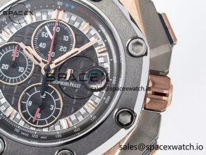 Royal Oak Offshore Schumacher RG TKF Best Edition Gray/Black Dial on Gray Rubber Strap A3126 - Image 10