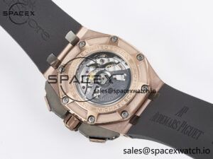 Royal Oak Offshore Schumacher RG TKF Best Edition Gray/Black Dial on Gray Rubber Strap A3126 - Image 18