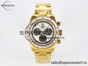 Daytona YG ADGF Best Edition YG/White Dial on YG Bracelet A7750