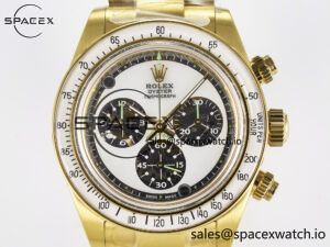 Daytona YG ADGF Best Edition YG/White Dial on YG Bracelet A7750 - Image 2