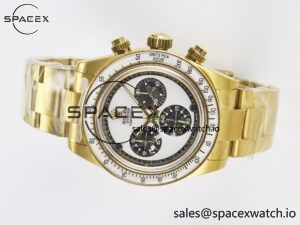 Daytona YG ADGF Best Edition YG/White Dial on YG Bracelet A7750 - Image 8