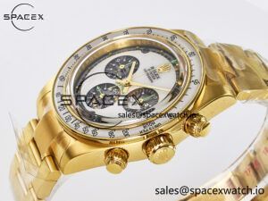 Daytona YG ADGF Best Edition YG/White Dial on YG Bracelet A7750 - Image 5