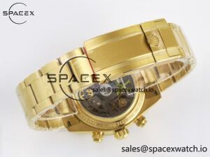 Daytona YG ADGF Best Edition YG/White Dial on YG Bracelet A7750 - Image 16