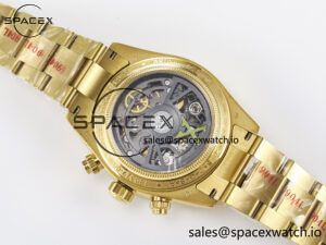 Daytona YG ADGF Best Edition YG/White Dial on YG Bracelet A7750 - Image 17