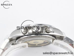 Daytona Artisans Skeleton SS ADGF Best Edition Blue Ceramic Bezel Skeleton Dial on SS Oyster Bracelet SA4130 - Image 15