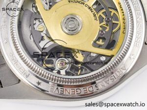 Daytona Artisans Skeleton SS ADGF Best Edition Blue Ceramic Bezel Skeleton Dial on SS Oyster Bracelet SA4130 - Image 20