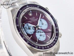 Daytona Scona SS ADGF Best Edition Purple Dial on SS Bracelet SA4130 - Image 3