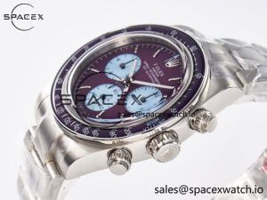 Daytona Scona SS ADGF Best Edition Purple Dial on SS Bracelet SA4130 - Image 5
