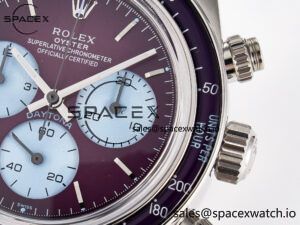 Daytona Scona SS ADGF Best Edition Purple Dial on SS Bracelet SA4130 - Image 10