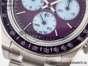 Daytona Scona SS ADGF Best Edition Purple Dial on SS Bracelet SA4130 - Image 11