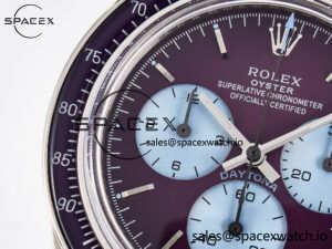 Daytona Scona SS ADGF Best Edition Purple Dial on SS Bracelet SA4130 - Image 12