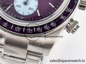 Daytona Scona SS ADGF Best Edition Purple Dial on SS Bracelet SA4130 - Image 13